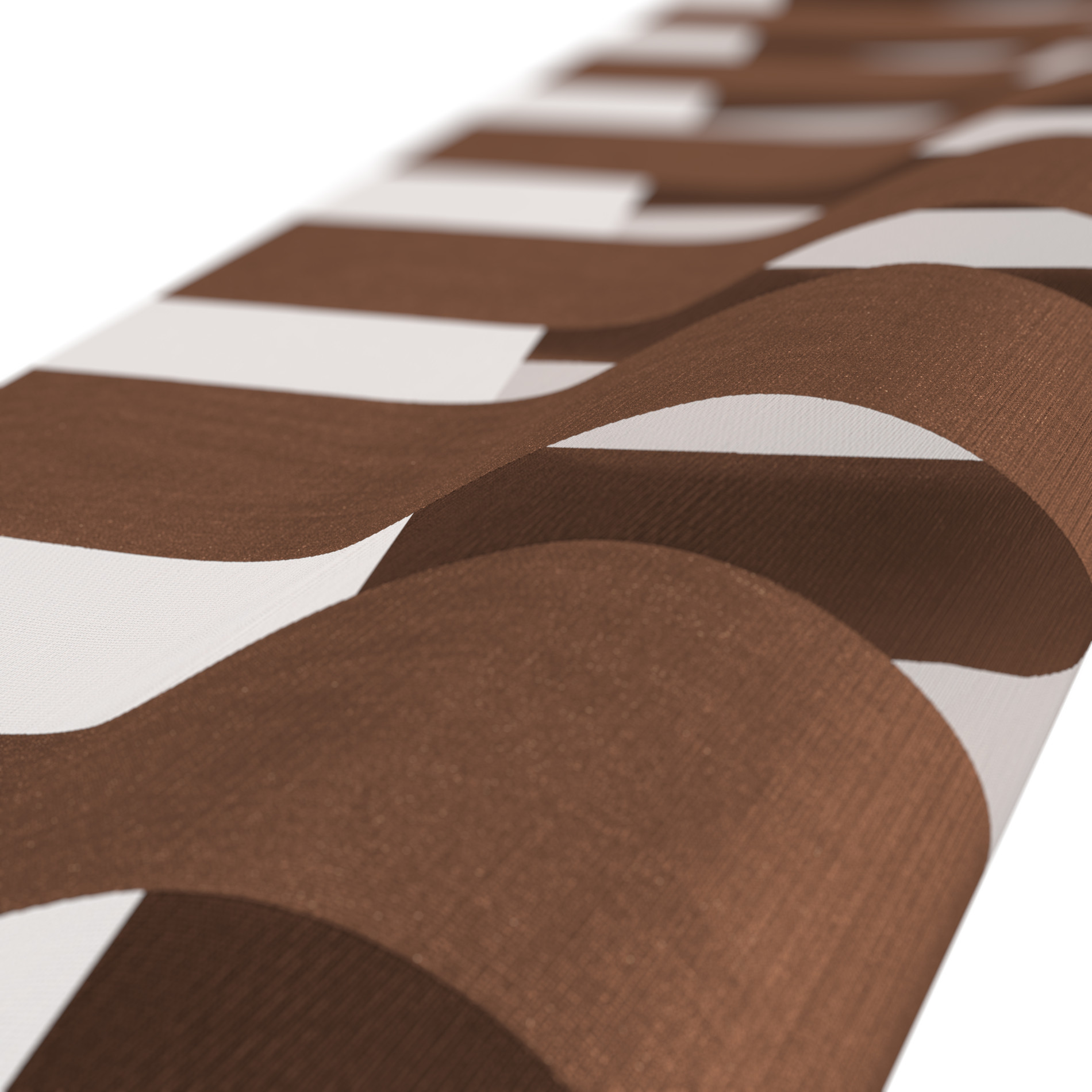 Collection Ambio,Couleur Brown Sugar,Type tissu Polyester, Polyester Lurex